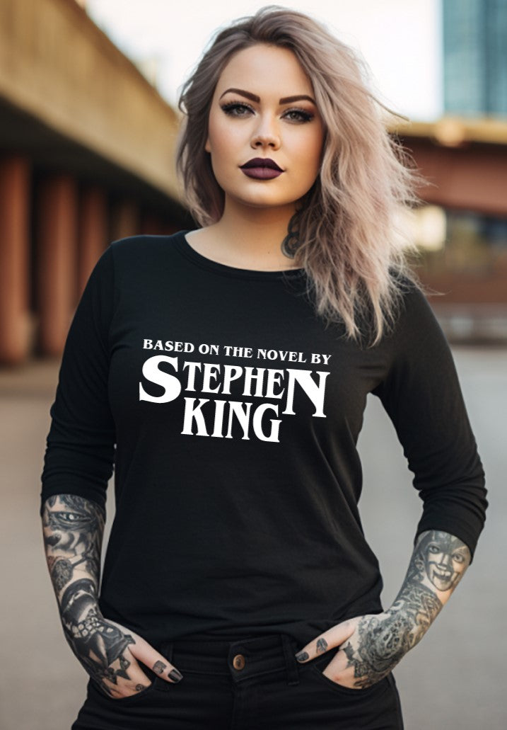 Based on a novel by stephen hot sale king shirt