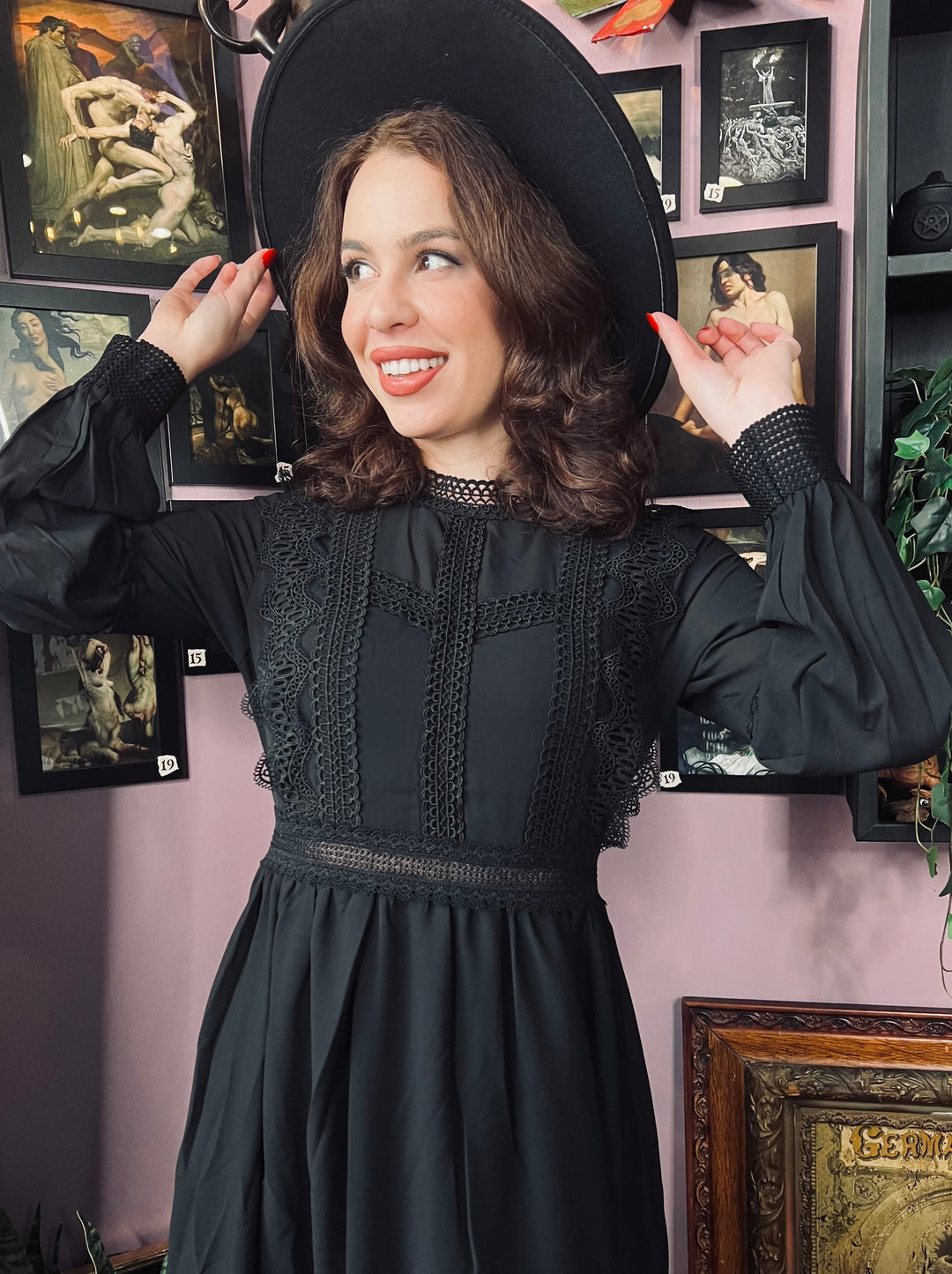 Agatha - Lightweight boho witchy dress