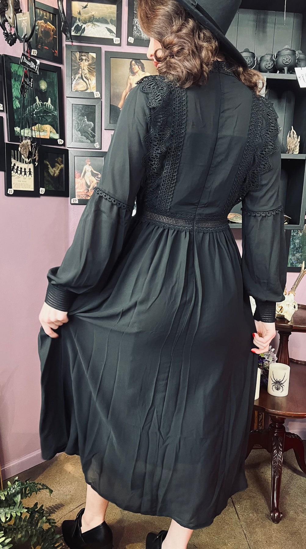 Agatha - Lightweight boho witchy dress
