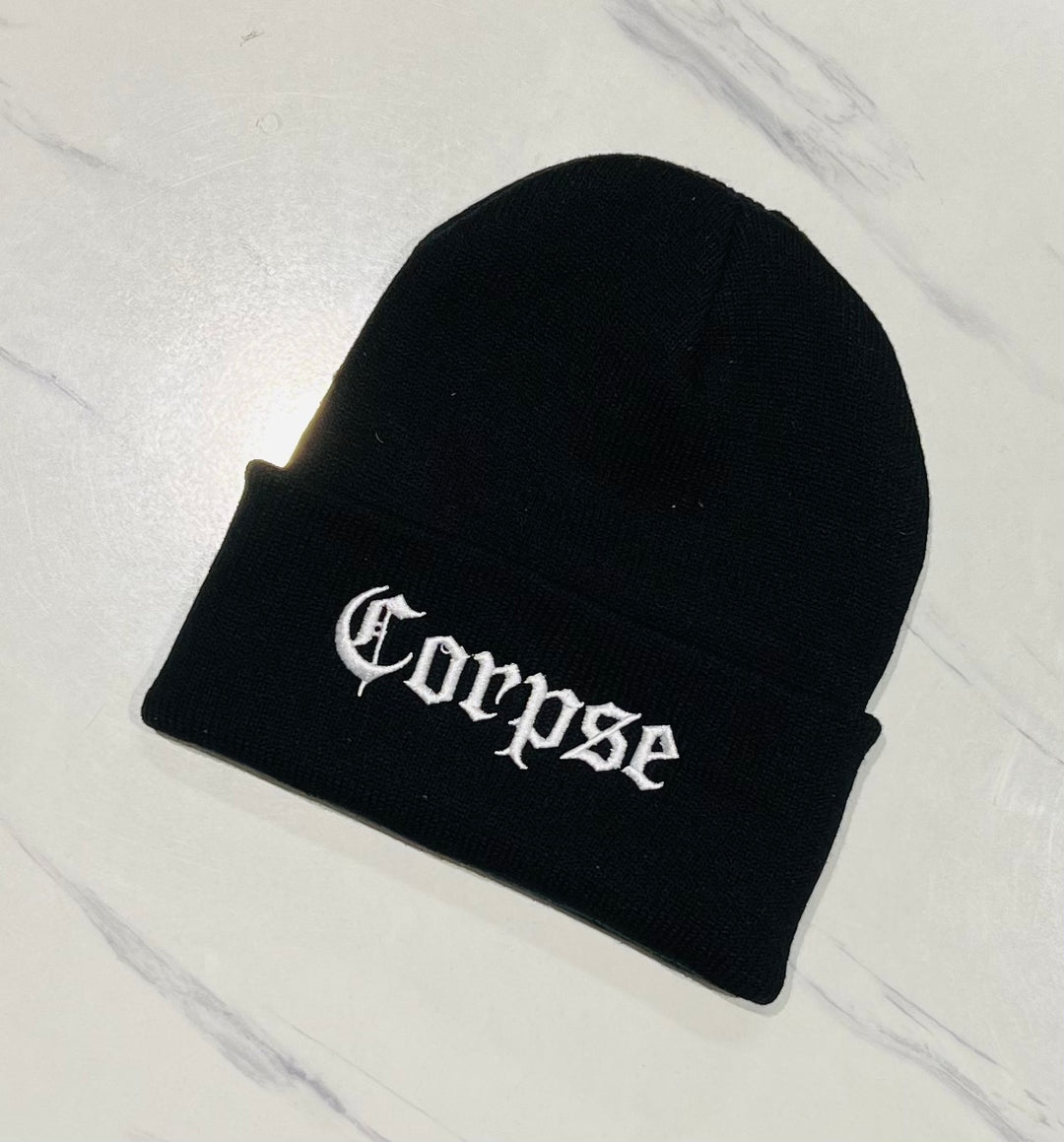 Vegan Beanie - Corpse - READY TO SHIP – Witchwood Bags