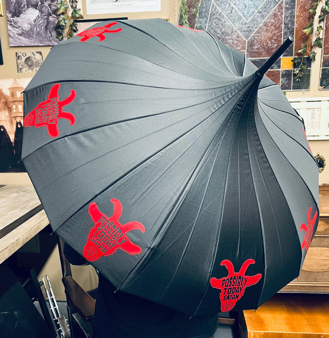 Possibly Today Satan Umbrella – Witchwood Bags