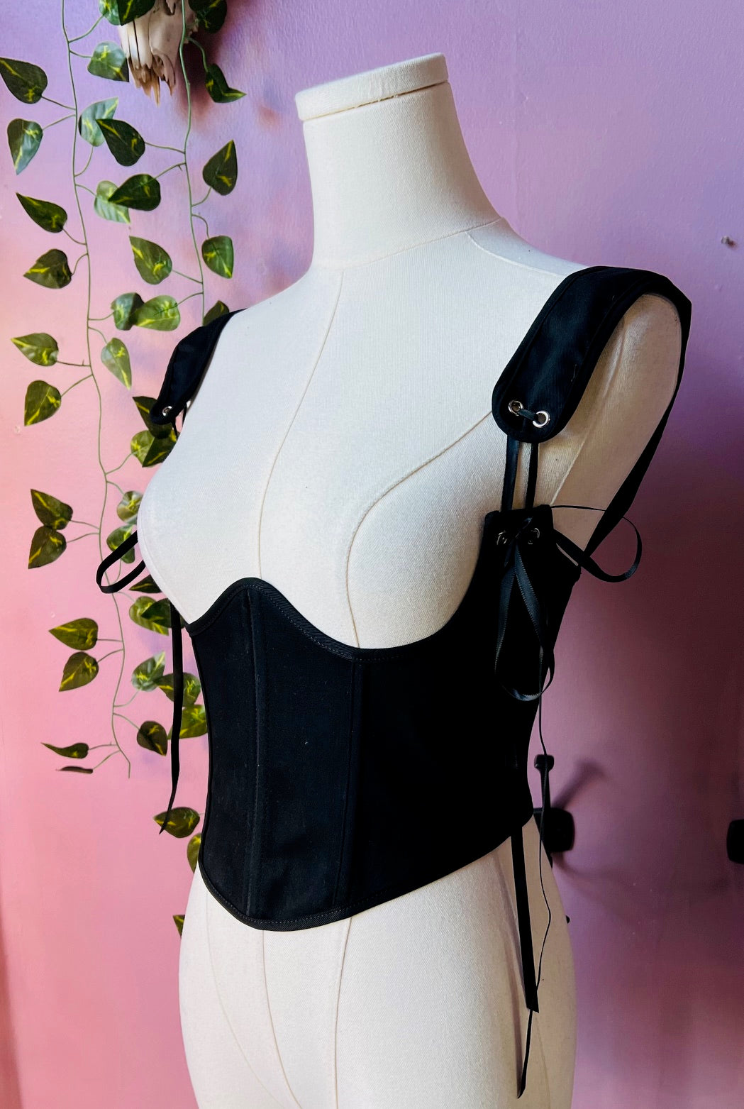LEINWANDE washi corset ビスチェ NAMILIA - XTC Denim Corset - Shop now