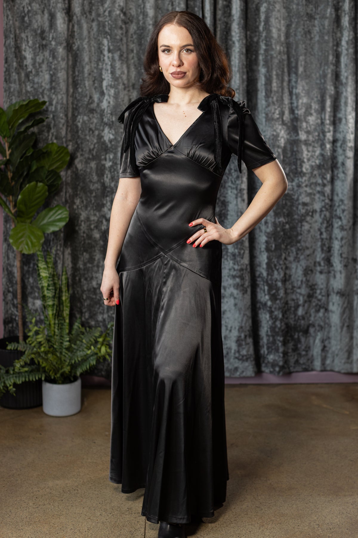 30s cocktail dress vintage sewing pattern 1930s vintage evening gown sewing pattern frock bust 32 b32 reproduction/ 1930 sheen Satin or Silk Insanely Glam 1930's Gowns worn