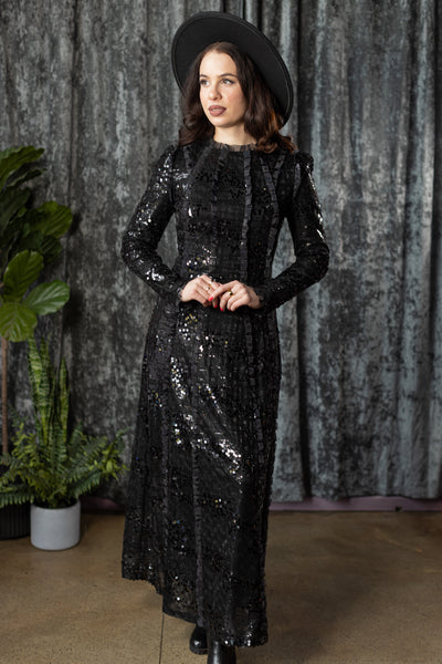 NARCISSA - 60s inspired sequin party dress